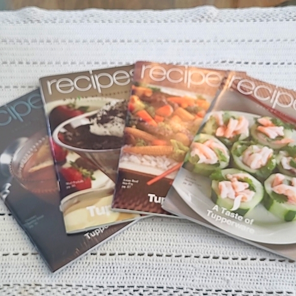 Tupperware Other - Tupperware recipe books